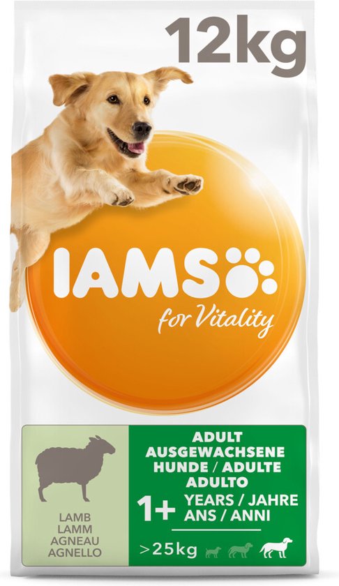 Iams - Dog Adult Large Lam 12kg