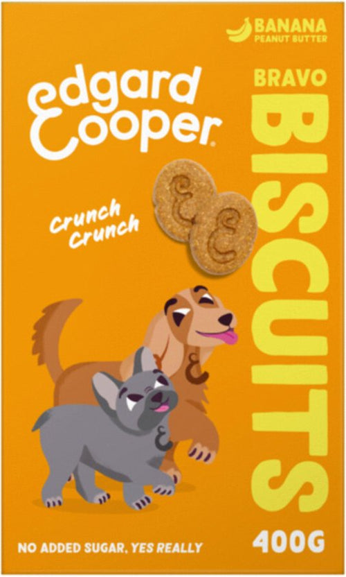 Edgard & Cooper - Biscuit - Hondensnacks - Banaan 400g