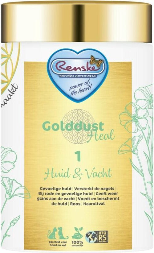 Renske - Golddust Heal 1 Huid & Vacht 500g