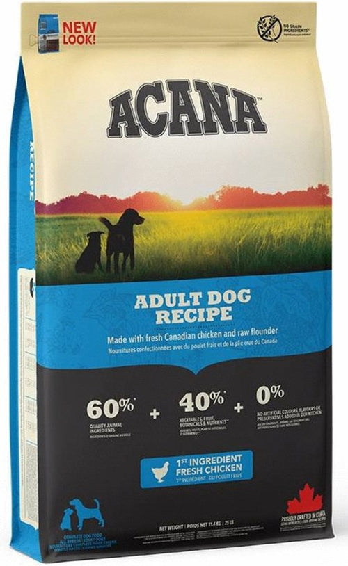 Acana - Heritage Adult Dog 11,4kg - Hond - Hondenvoer