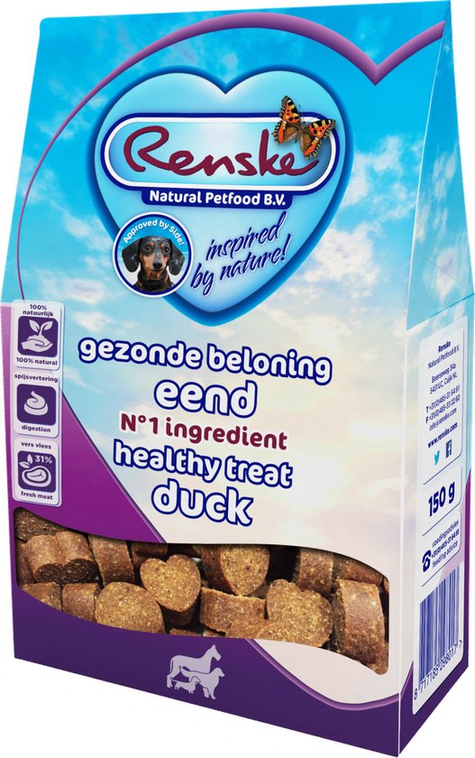Renske - Gezonde Beloning Eend - Snack