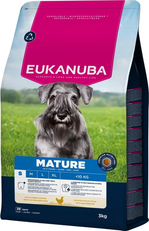 Eukanuba - Mature Small Breed - Hondenbrokken - Kip 3kg
