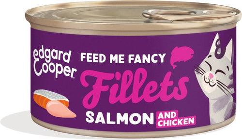 Edgard & Cooper - Cat Fillets Salmon/Chicken - 70g - Natvoeding Kat