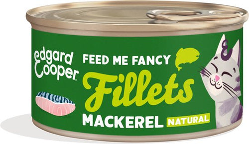 Edgard & Cooper - Cat Fillets Mackarel - 70g - Natvoeding Kat