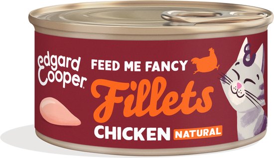 Edgard & Cooper - Cat Fillets Chicken - 70g - Natvoeding Kat