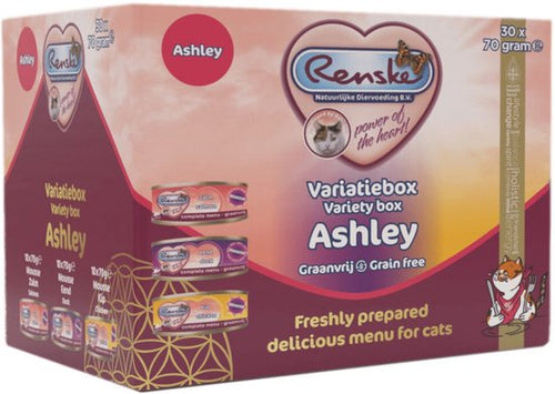 Renske - Vers Kat Variatiebox Ashley 30 x 70g