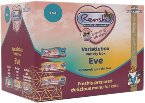 Renske - Vers Kat Variatiebox Eve 30 x 70g