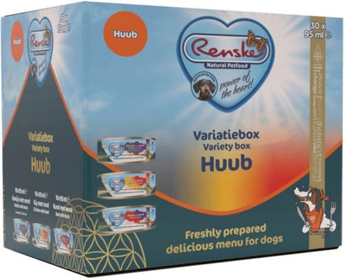 Renske - Variatie Box Huub - Eend Kip Konijn 30x90g