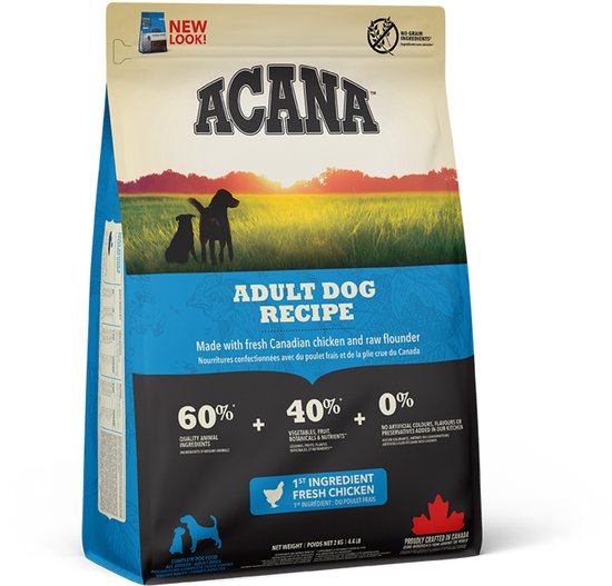 Acana - Heritage Adult Dog Kip&Kalkoen - Hondenvoer - 2kg