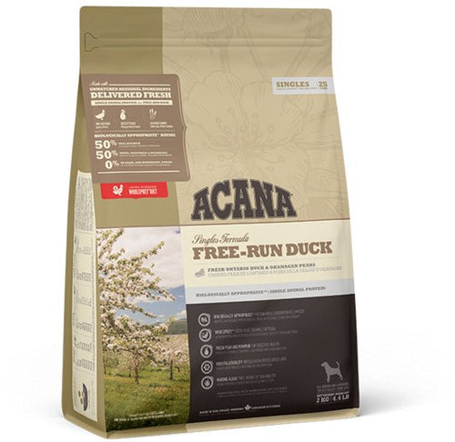Acana - Singles Free - Run Eend&Aardpeer - Hondenvoer - 2kg