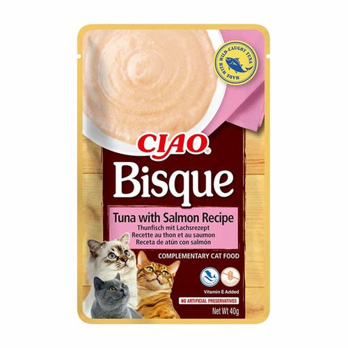 Ciao - Inaba Bisque - Tonijn & Zalm - Romige Traktatie - 24 x 40g