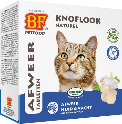 Biofood - BF Petfood - Kattensnoepjes - Knoflook - Naturel - 100 st