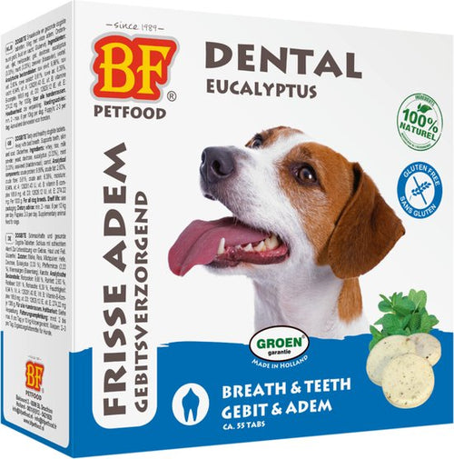 BIOFOOD - DOGBITE HONDENSNOEPJE NATUREL (TANDVERZORGING) 55 ST