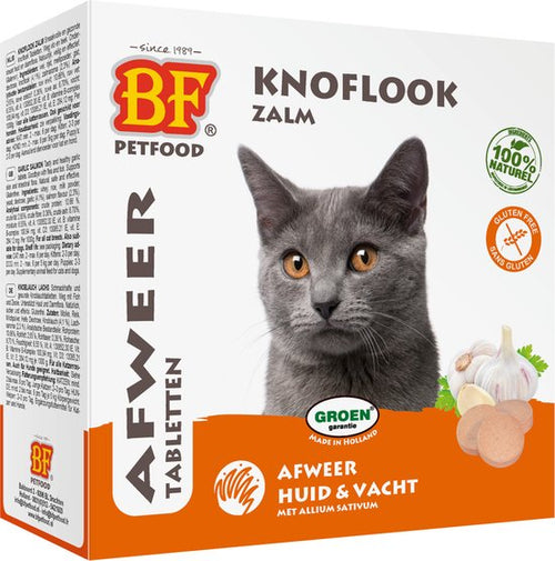 Biofood - BF Petfood - Kattensnoepjes - Knoflook - Zalm - 100 st