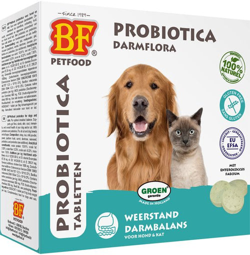 Biofood - BF Petfood Probiotica Darmflora Hond en Kat 100 tabletten