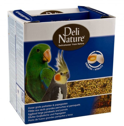 Deli Nature - Eivoer Parkiet en Papegaai 800g