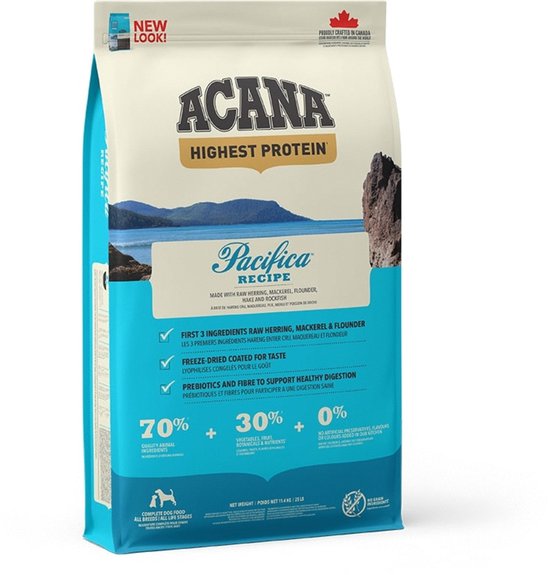 Acana - Regionals Pacifica Dog Zeevis - Hondenvoer - 11.4kg