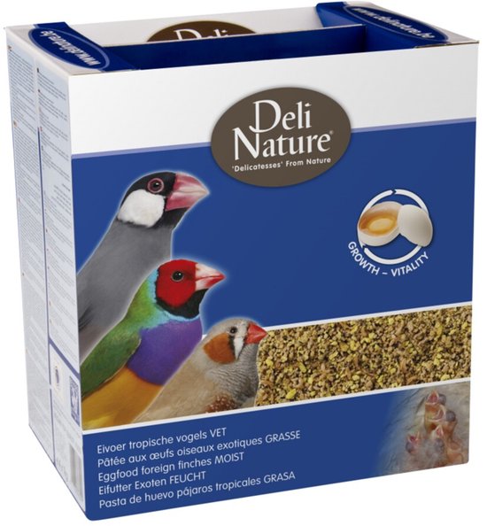 Deli Nature - Eivoer Tropische Vogels Vet 1kg