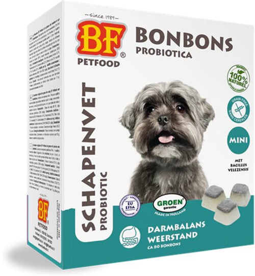 Biofood - BF perfood Bonbons probiotica schapenvet mini