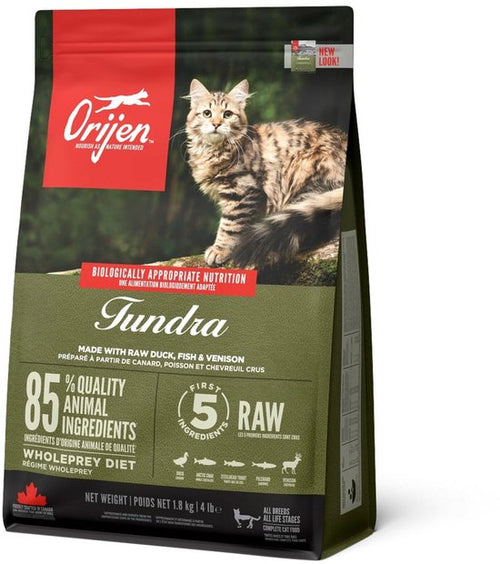 Orijen - Whole Prey Tundra Cat Geit&Zwijn - Kattenvoer - 1.8kg