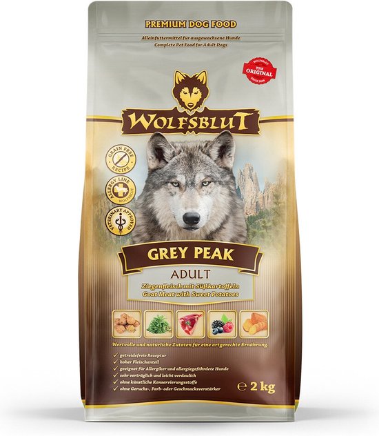 Wolfsblut - Adult Grey Peak Hondenvoer 2kg