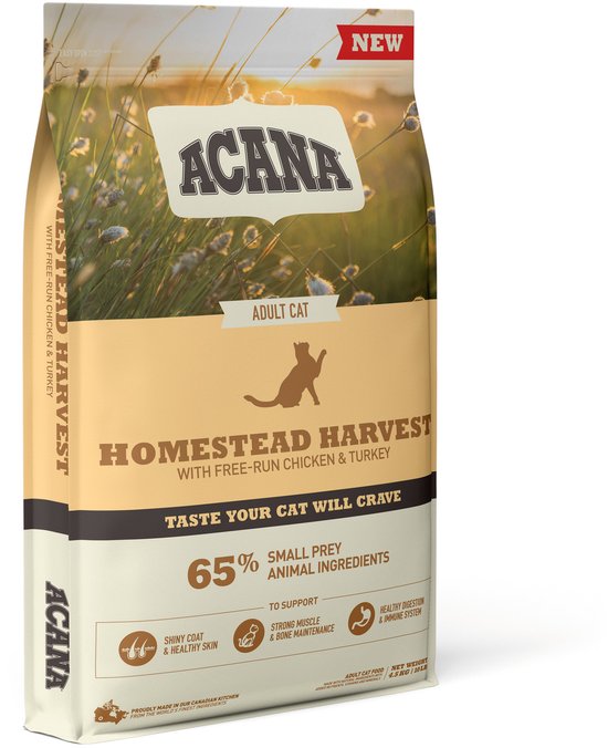 Acana - Kattenvoer Homestead Harvest - 4,5kg