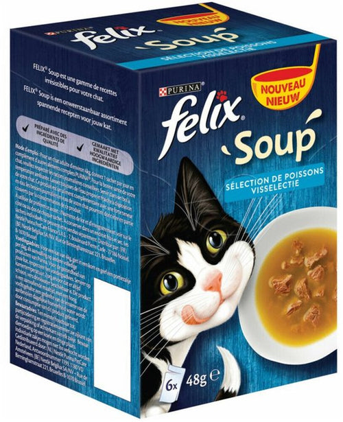 Felix - Soup Vis Selectie 6 x 48g