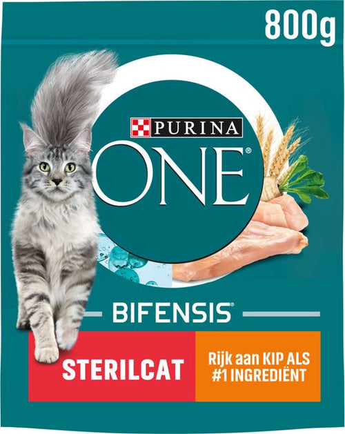 Purina One - ONE Adult Sterilcat Kip - Tarwe 800g