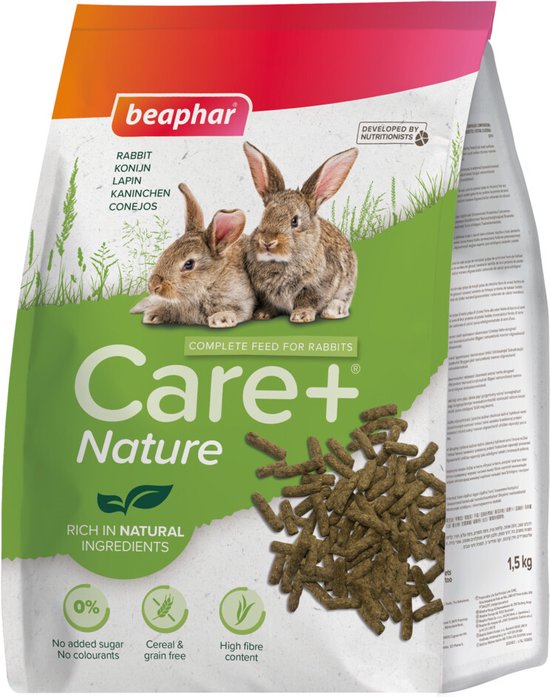 Beaphar - Care+ Nature Konijn 1,5kg