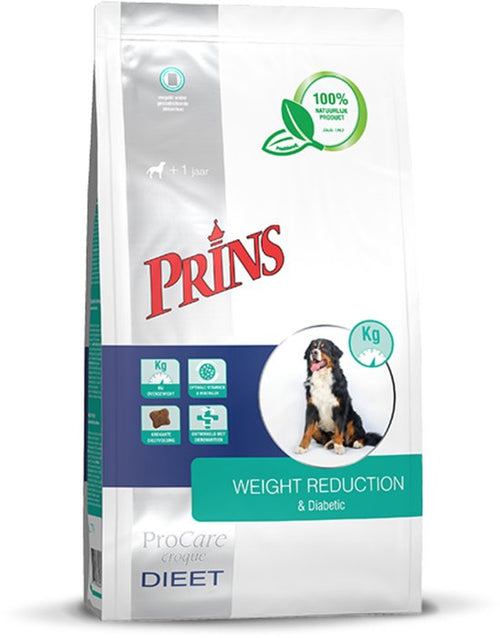 Prins - Veterinary Diet Procare Croque Diet Gewichtscontrole&Diabetes Gevogelte - 3kg
