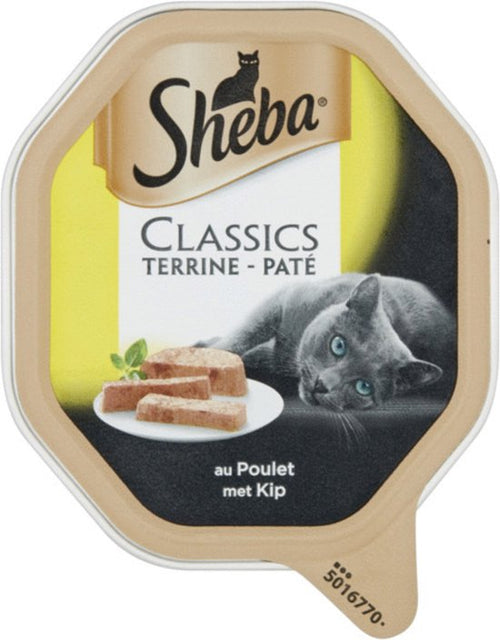 Sheba - Alu Classic Pate - Kattenvoer - Kip 85g