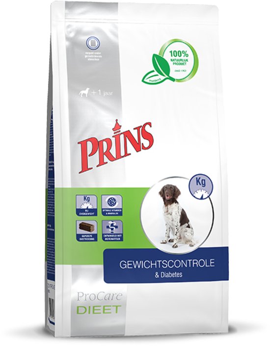 Prins - Veterinary Diet Procare Gewichtscontrole & Diabetes - 3kg