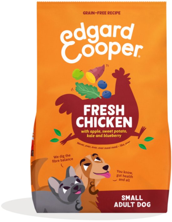 Edgard & Cooper - Edgard&Cooper Small Adult Dog Kip - Hondenvoer - 700g