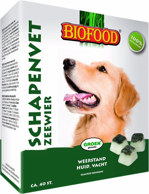 Biofood - Schapenvet Maxi Bonbons Zeewier 40 ST