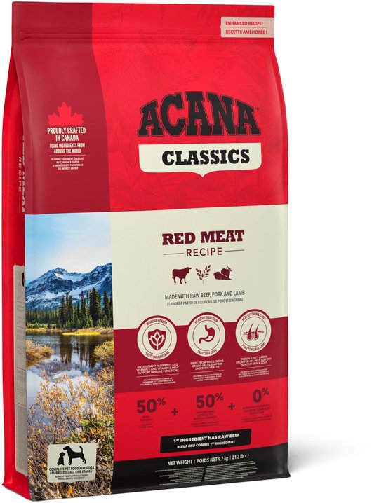 Acana - Classics - Classic Red - Hondenvoer Brokken - 9.7kg