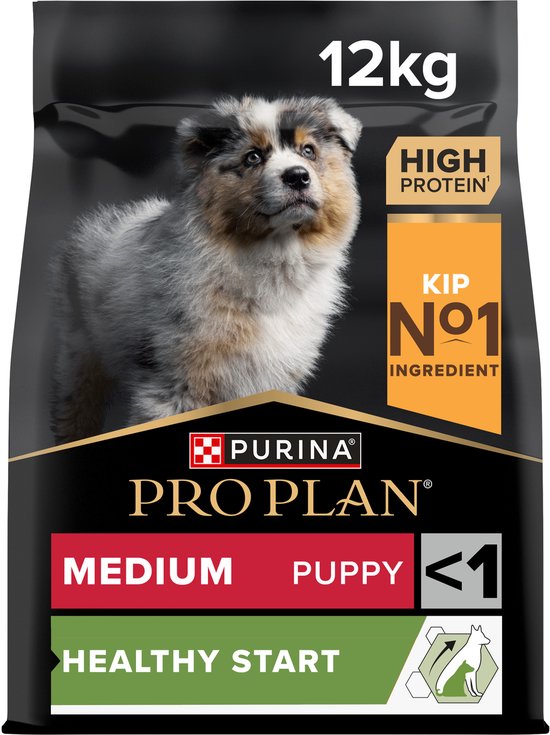Pro Plan - Medium Puppy - Hondenvoer - Kip - 12kg