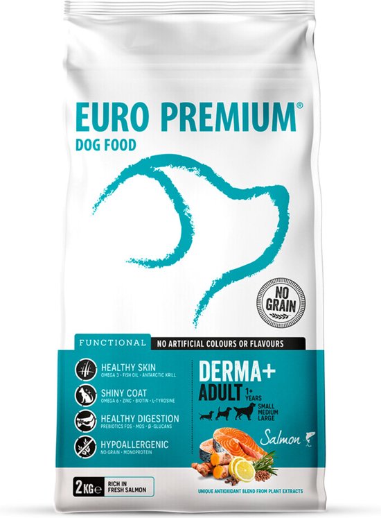Euro - Premium - Adult Derma+ 2kg