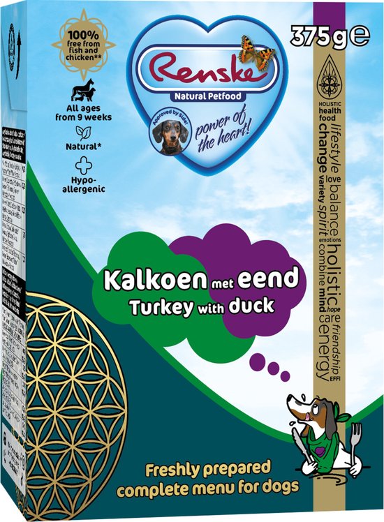 Renske - Vers - Tetrapack 375g - Kalkoen&Eend