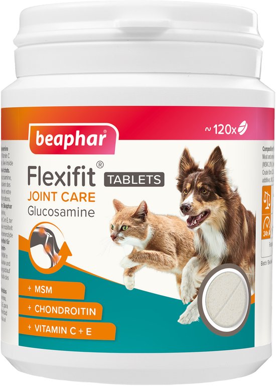 Beaphar - Flexifit Glucosamine - 120 tabletten