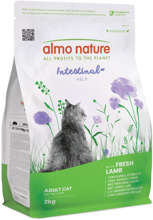 Almo Nature - Holistic Droogvoer voor Katten Digestive Help - Lam 2kg