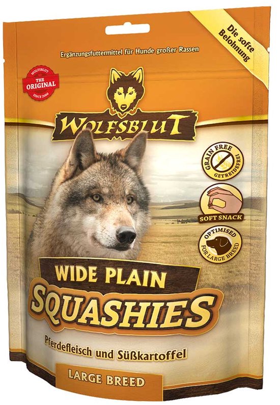 Wolfsblut - Squashies wide Plain L - breed - 300g