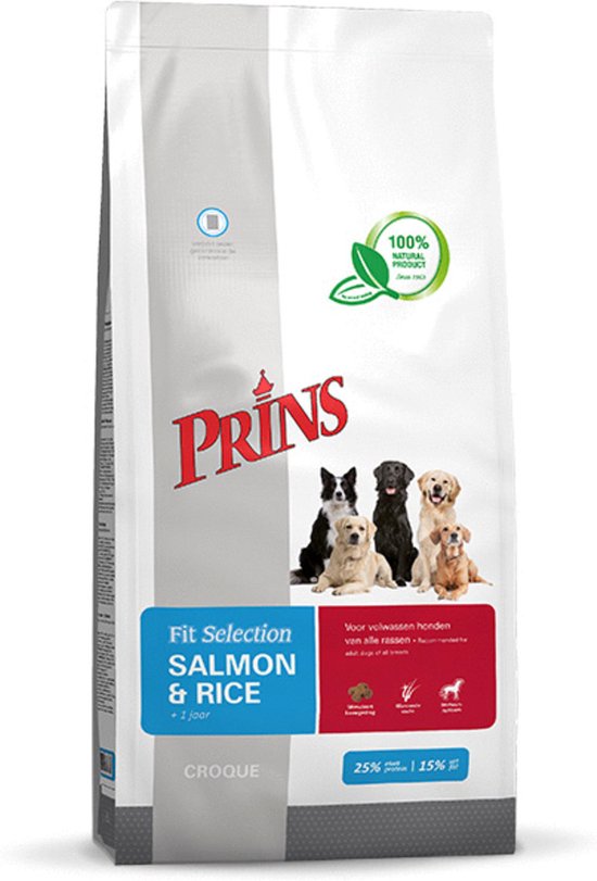 Prins - Fit Selection Dog Salmon&Rice 2kg