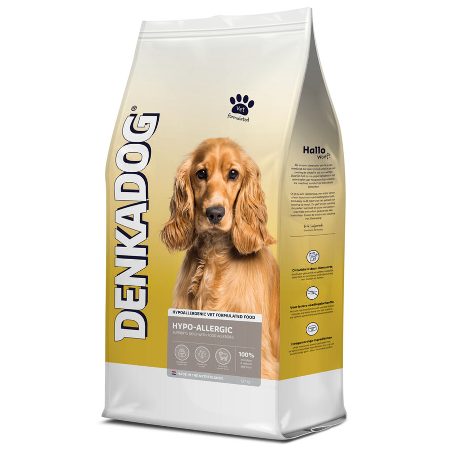 Denkadog - Grain - Free Hypo - Allergic Hert&Konijn&Zoete Aardappel - 14kg