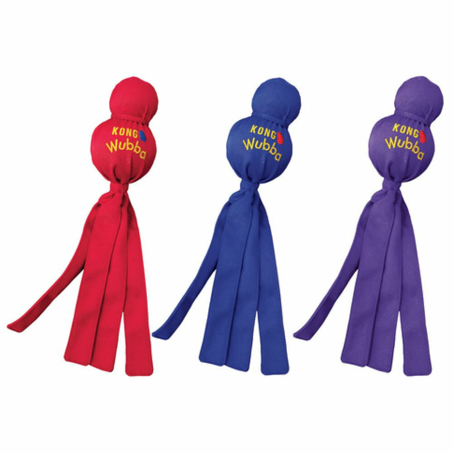 KONG - Wubba – Hondenspeelgoed met geluid – Geen Kleurkeuze Mogelijk – XL – 43cm