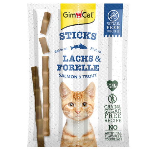 GimCat - Gimborn Sticks - Zalm & Forel - 4 St