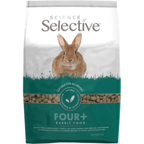 Supreme - Science Selective Rabbit 4plus - Konijnenvoer - 10kg
