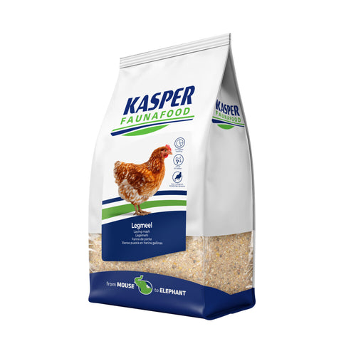 Kasper - Faunafood Hobbyline Legmeel - Kippenvoer - 4kg