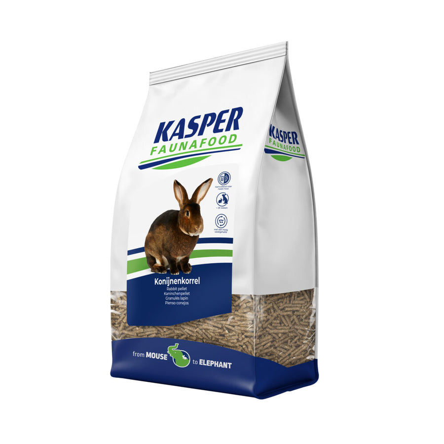 Kasper - Faunafood Konijnenkorrel - Knaagdierenvoer - 4kg