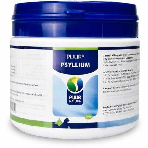 Puur - Magnesium Poeder 150g - PUUR NATUUR - Ontspanning Hond en Kat - Aanvullend Voer Magnesium