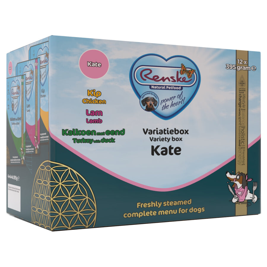 Renske - vers vlees variatiebox kate kip / lam / kalkoen en eend
